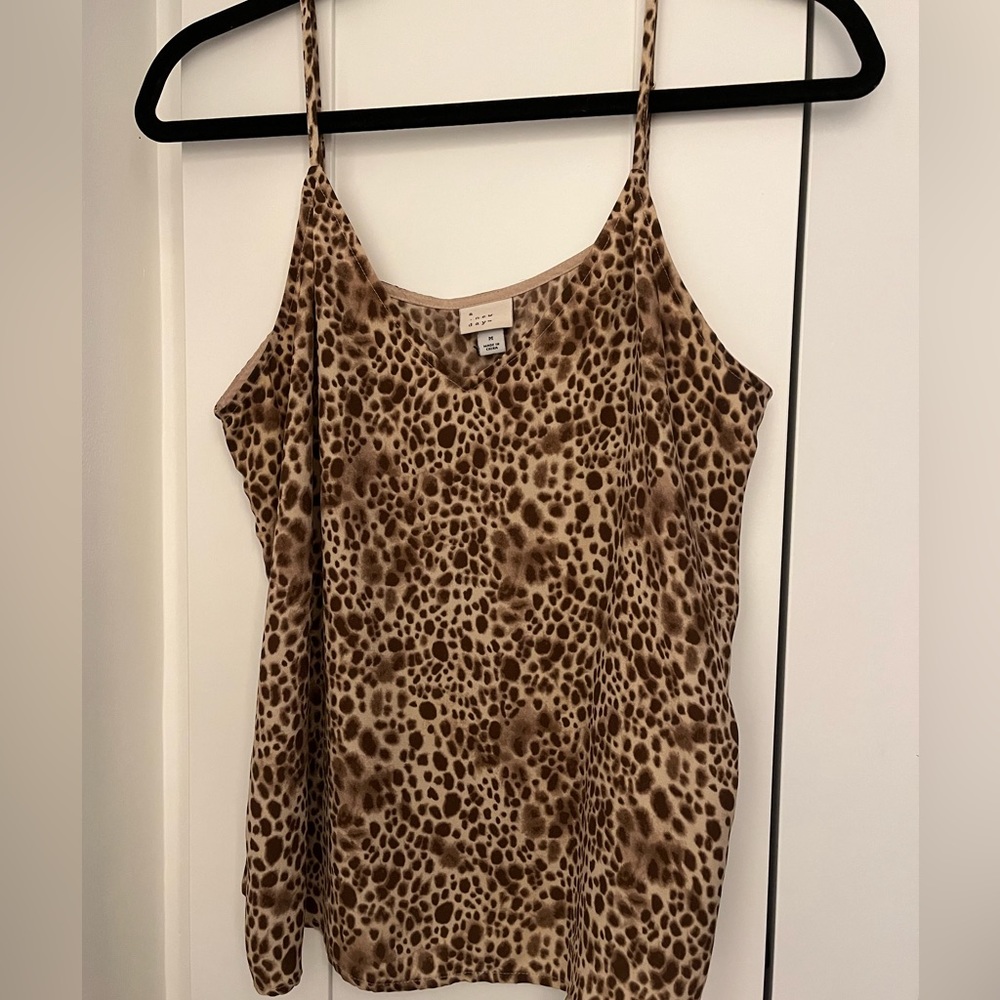 A New Day all over print blouse